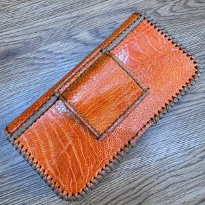 Bao da Đựng Điện Thoại Đeo Thắt Lưng Da đà điểu Cao Cấp BDDD110