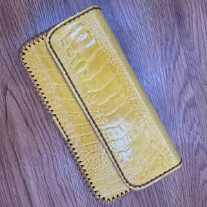 Bao da Đựng Điện Thoại Đeo Thắt Lưng Da đà điểu Cao Cấp BDDD110