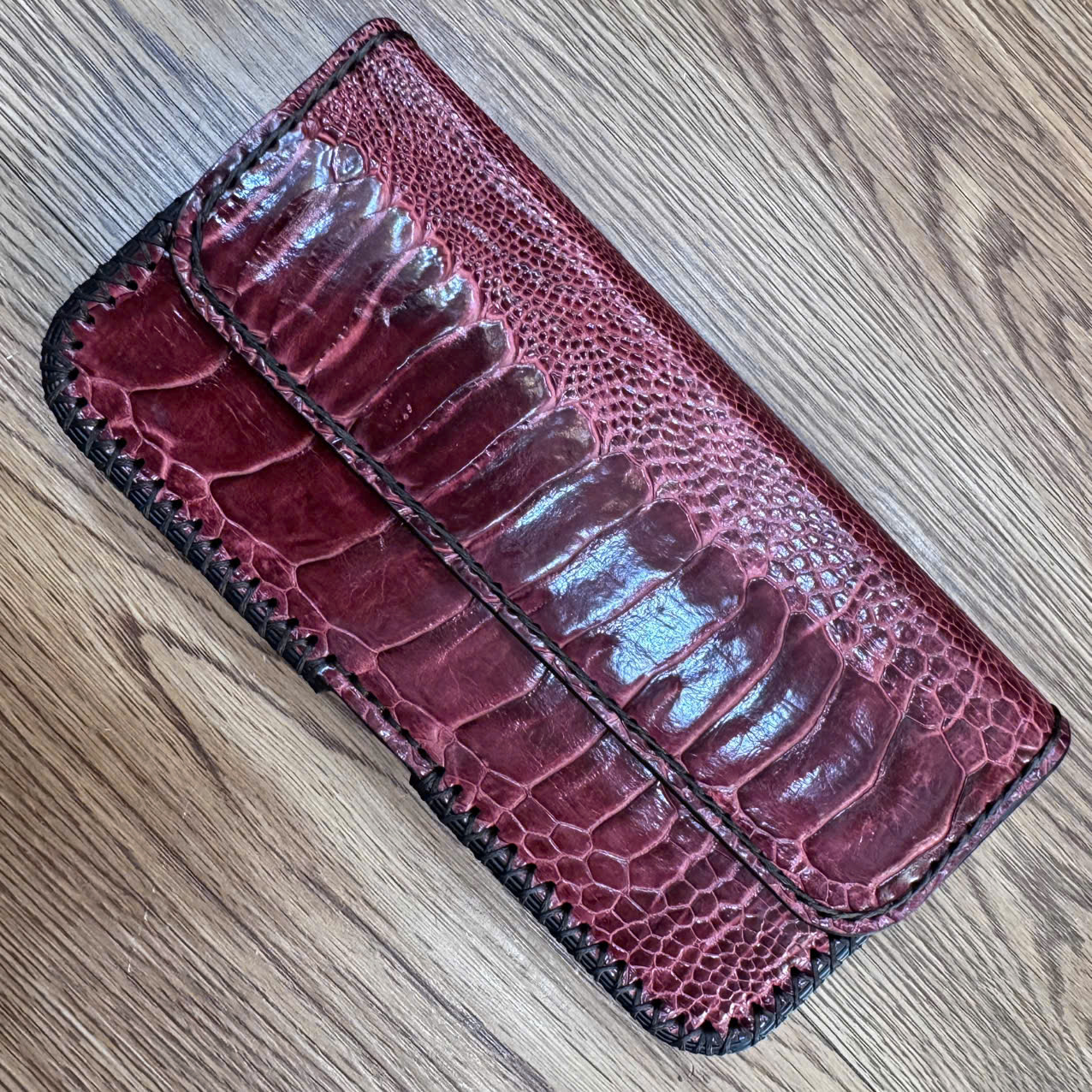 Bao Da Đựng Điện Thoại Đeo Thắt Lưng Da Đà Điểu Cao Cấp BDDD110 - Sang Trọng, Độc Đáo và Tiện Dụng Cho Mọi Dòng Máy - Ảnh 27