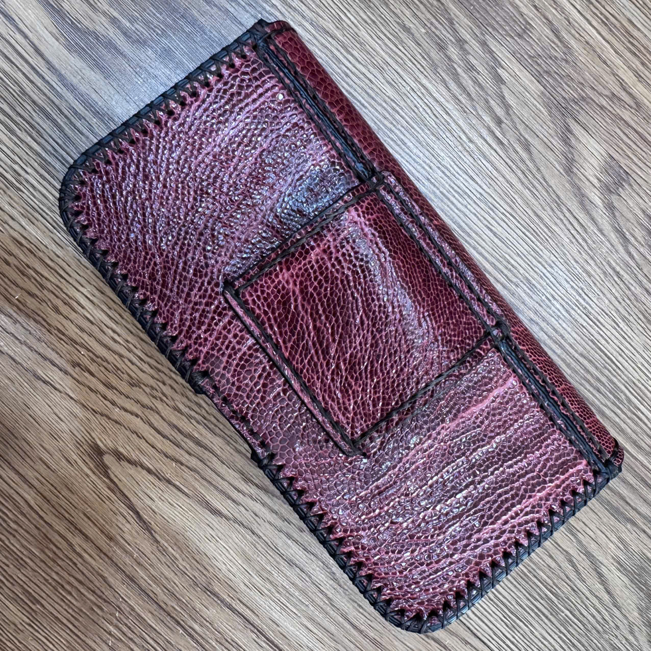 Bao Da Đựng Điện Thoại Đeo Thắt Lưng Da Đà Điểu Cao Cấp BDDD110 - Sang Trọng, Độc Đáo và Tiện Dụng Cho Mọi Dòng Máy - Ảnh 19