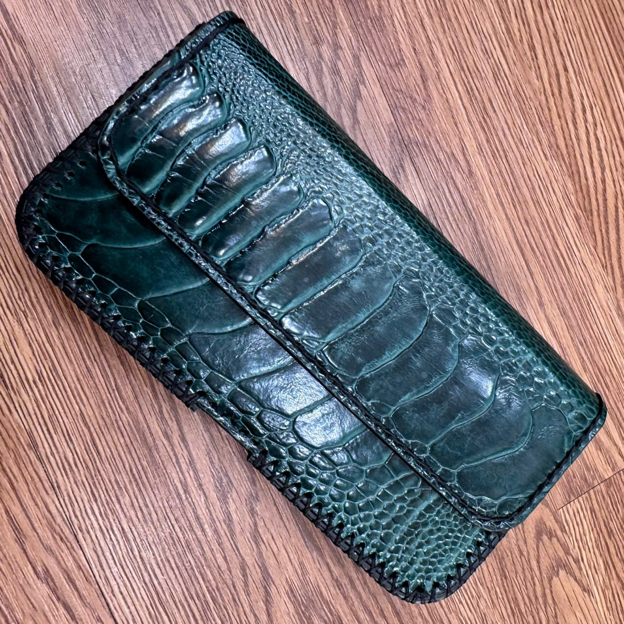 Bao Da Đựng Điện Thoại Đeo Thắt Lưng Da Đà Điểu Cao Cấp BDDD110 - Sang Trọng, Độc Đáo và Tiện Dụng Cho Mọi Dòng Máy - Ảnh 15