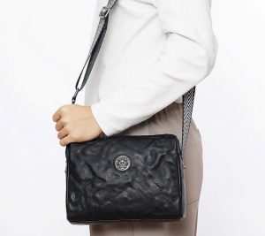 Túi Đeo Chéo Nam Da Bò Cao Cấp W6246