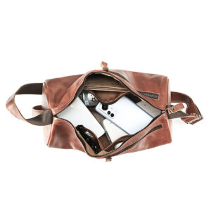 túi đeo chéo da thật 