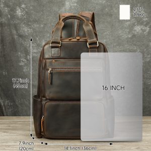 Balo Da Bò Trơn Nam Cao Cấp 2273