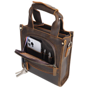 Túi Xách Đeo Chéo Da Bò Sáp Cao Cấp 2619