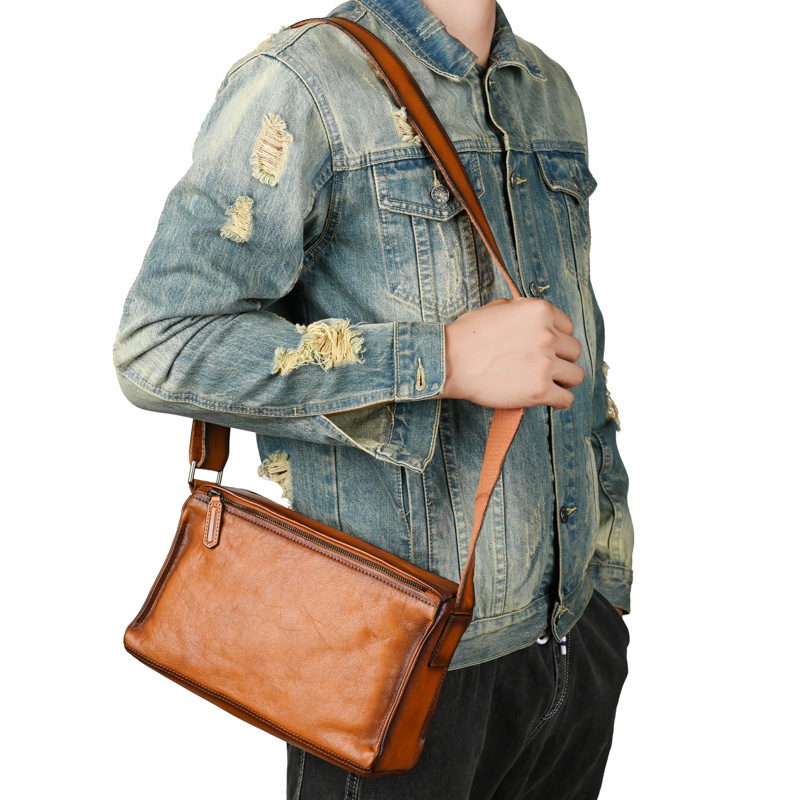 Túi Da Bò Đeo Chéo Thời Trang 13703