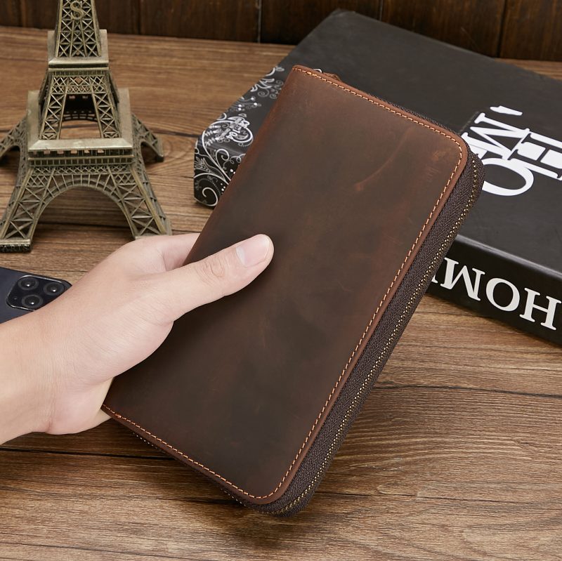 Clutch Cầm Tay Da Bò 2062