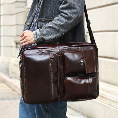Túi Xách Nam Công Sở Kiêm Balo Cao Cấp Tiện Lợi 6634