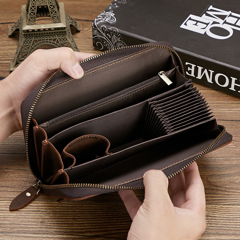 Clutch Cầm Tay Da Bò 2062 - Ảnh 12