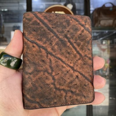 Ví Da Voi Dáng Đứng Handmade Cao Cấp CS15