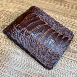 ví da đà điểu handmade 