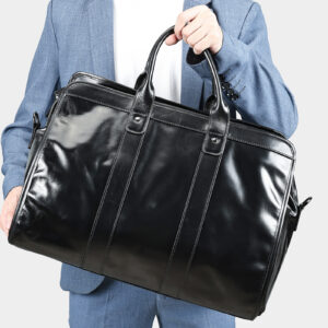 Túi Du Lịch Nam Da Bò Bóng 8566 - Sang Trọng, Đa Năng Cho Những Chuyến Đi Dài