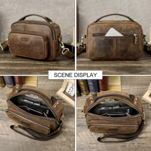 Túi Đeo Chéo Da Bò Sáp Cao Cấp MB312