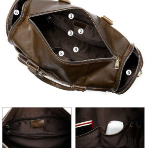 Túi Da Du Lịch Da Bò Bóng Cao Cấp 8995