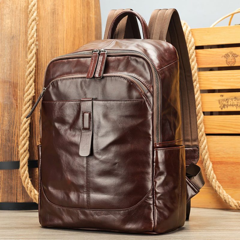 Balo da bò thật unisex năng động hiện đại