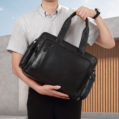 Túi Xách Nam Da Bò Thật SE1243 - Lịch Lãm, Sang Trọng, Đựng Đồ Chuyên Nghiệp