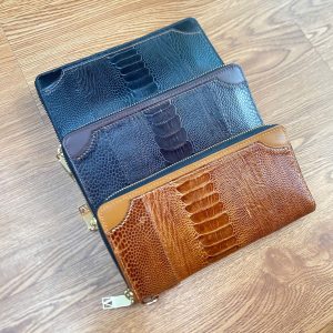 Ví Dài Cầm Tay Da Đà Điểu VDĐĐ10