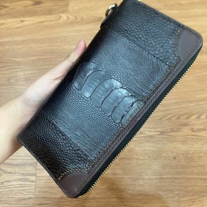 Ví Dài Cầm Tay Da Đà Điểu VDĐĐ10