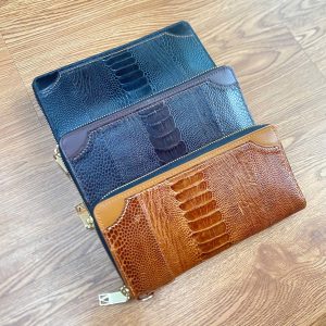 Ví Dài Cầm Tay Da Đà Điểu VDĐĐ10