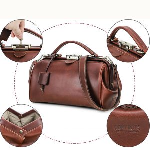 Túi Trống Da Bò Đeo Chéo C3074