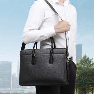 Túi Đeo Chéo Nam Da Bò Khóa Số SE9863