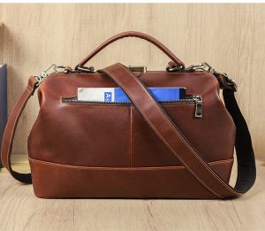 Túi Trống Da Bò Đeo Chéo C3075