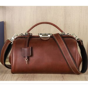 Túi Trống Da Bò Đeo Chéo C3074