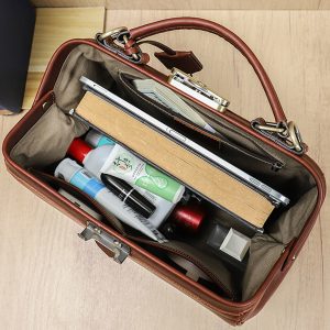 Túi Trống Da Bò Đeo Chéo C3074