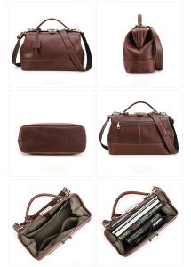 Túi Trống Da Bò Đeo Chéo C3075