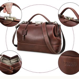 Túi Trống Da Bò Đeo Chéo C3075