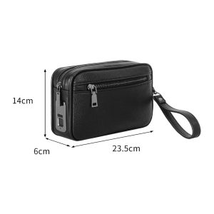 Clutch Cầm Tay Nam Khóa Vân Tay V2215-C