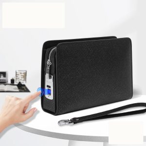 Clutch Cầm Tay Nam Khóa Vân Tay V2473