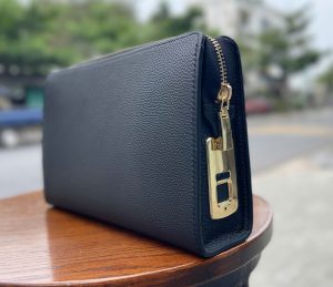 Clutch Da Bò Togo Khóa Vân Tay CL07