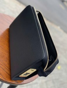 Clutch Da Bò Togo Khóa Vân Tay CL07