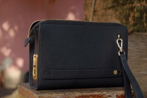 Clutch Da Bò Togo Khóa Vân Tay CL07