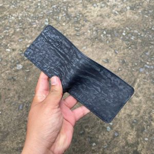 Ví Nam Mini Độc Bản – Da Hươu Cao Cổ Phối Cá Mập V35