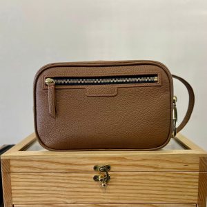 CLUTCH CẦM TAY NAM CL10 Da Bê Togo Weinheimer