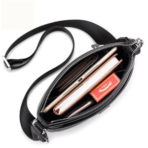 TÚI ĐEO CHÉO DA BÒ CAO CẤP POLO0011