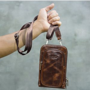 TÚI ĐEO CHÉO DA BÒ SÁP CAO CẤP MB340