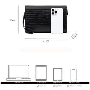 CLUTCH CẦM TAY NAM DA BÒ CAO CẤP SE8080
