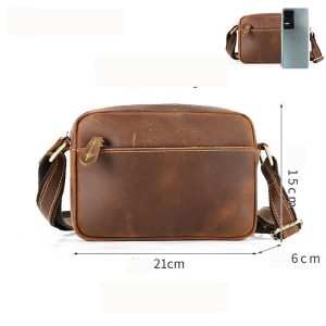 TÚI ĐEO CHÉO DA BÒ CAO CẤP DC66851