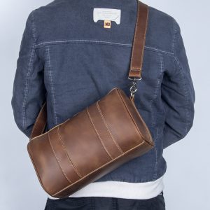 TÚI ĐEO CHÉO DA BÒ SÁP CAO CẤP YH3259