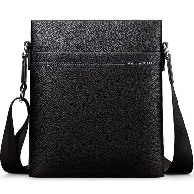 TÚI ĐEO CHÉO DA BÒ CAO CẤP POLO0011