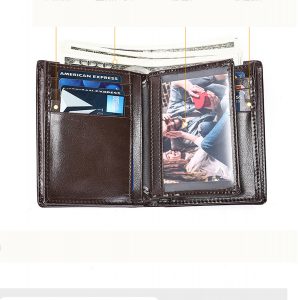 VÍ DÁNG ĐỨNG DA BÒ CAO CẤP V7333