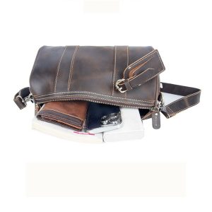 TÚI ĐEO CHÉO DA BÒ SÁP CAO CẤP YH3259