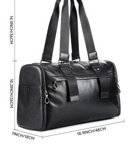 TÚI DU LỊCH DA BÒ CAO CẤP DL5074