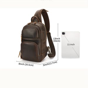 TÚI BAO TỬ DA BÒ SÁP CAO CẤP BT9241