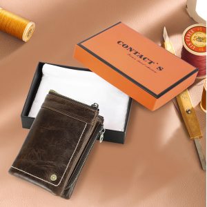 VÍ DÁNG ĐỨNG DA BÒ CAO CẤP M1327