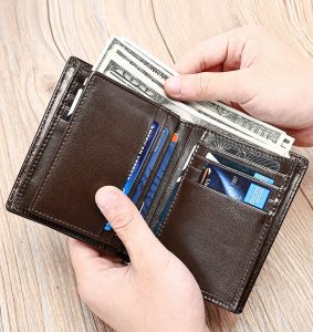 VÍ DÁNG ĐỨNG DA BÒ CAO CẤP V7333