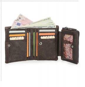 VÍ DÁNG ĐỨNG DA BÒ CAO CẤP M1002